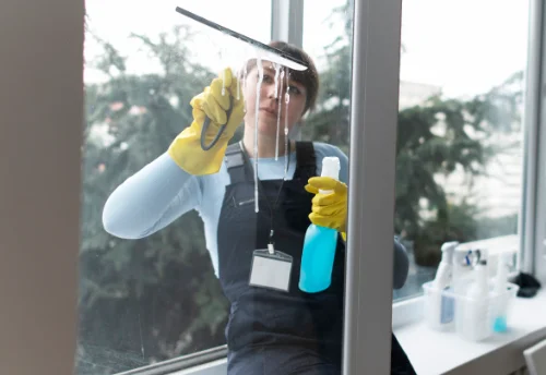 Nettoyage de vitres intérieures et extérieures à Montfort-l'Amaury